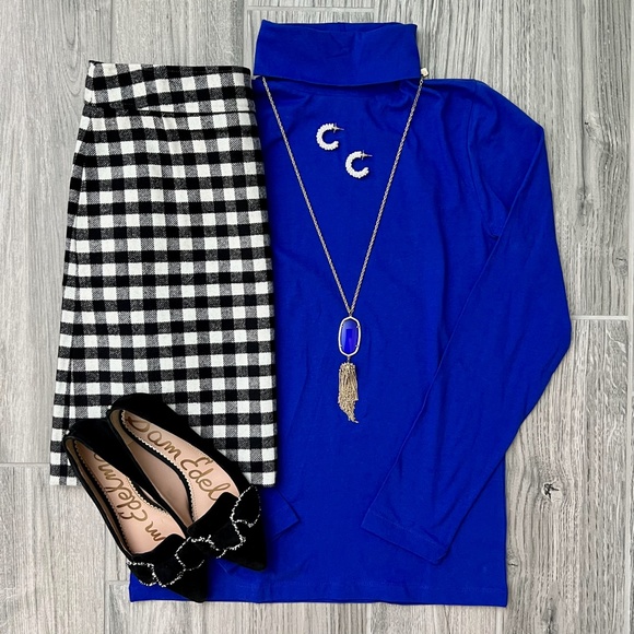 J. Crew Factory Turtleneck Long Sleeve Tee - Picture 4 of 4